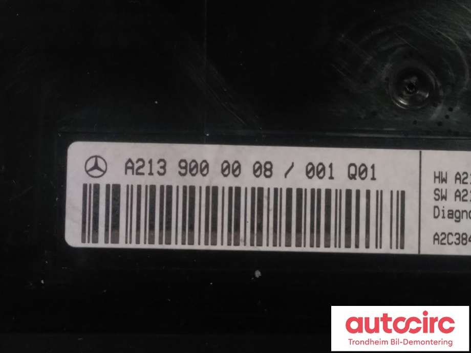 Instrument head-up display (HUD) til Mercedes E-Klasse 2016-2023 (W213) (W213) (MERCEDES-BENZ|A2139000008|A2139007333|A2C3845170201)