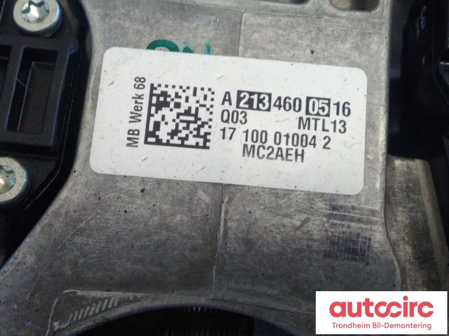 Rattaksel til Mercedes E-Klasse 2016-2023 (W213) (W213) (MERCEDES-BENZ|A2134600516|A2134606300|)