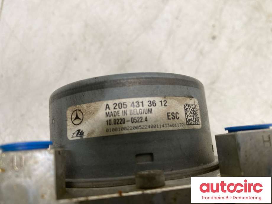 ABS sentral til Mercedes C-Klasse 2014-2018 (Fase 1) (W205) (W205) (A2054313712|)
