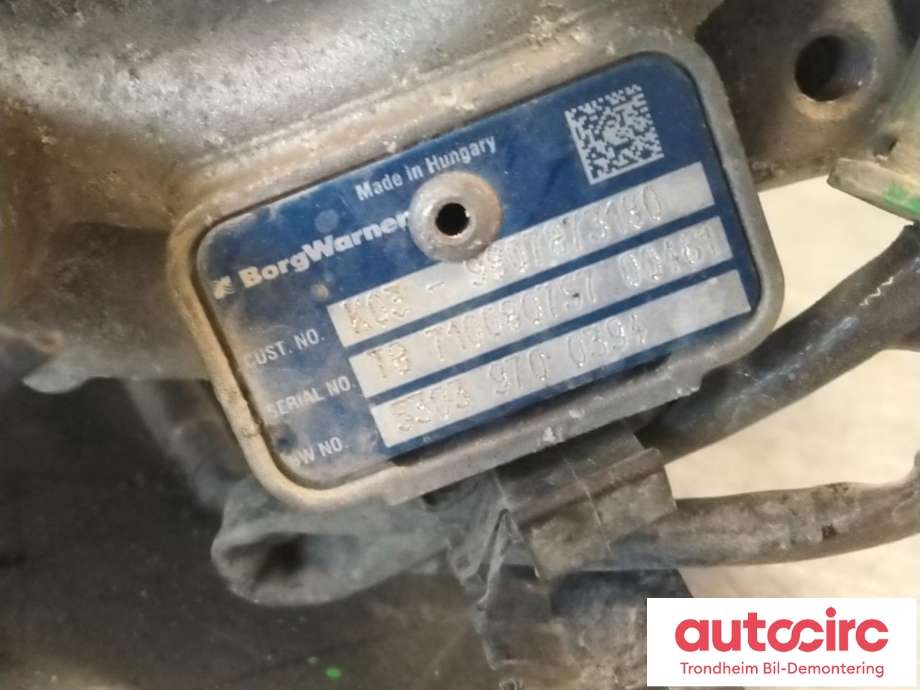 Turbo til Peugeot Expert 2016-->> (Type III)  (..|9807873180|9840533580|1611284680)