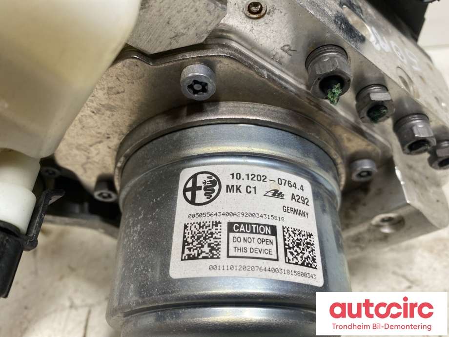 Bremsekraft-forsterker til Alfa Romeo Stelvio 2017-->>  (50556446|50562167|)