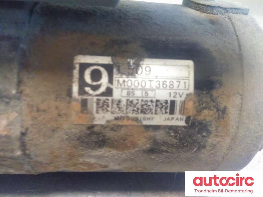 Starter til Mazda 6 2008-2010 (Type II, Fase 1) (...|L509-18-400|M000T36871|L50918400)