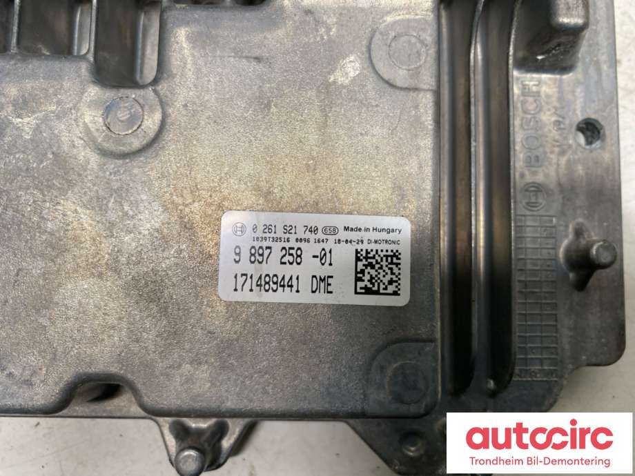 Styreenhet motor til Mini Countryman 2017-2023 (F60) (F60) (BOSCH|12149897258|9 897 2587-01|0 261 S21 740| 171489441)