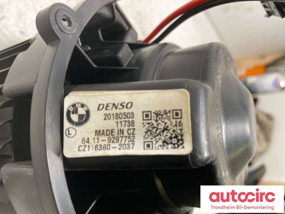 Varmeapparat motor til Mini Countryman 2017-2023 (F60) (F60) (DENSO|9297751|64119297751|CZ116360-2022| 64119297752)