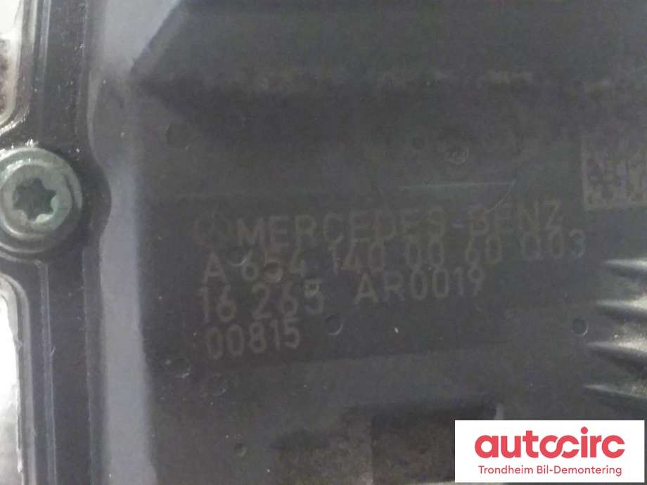 EGR-ventil til Mercedes E-Klasse 2016-2023 (W213) (W213) (CONTINENTAL|A6541400060|A6541406900|A6541408000| A6541404401)