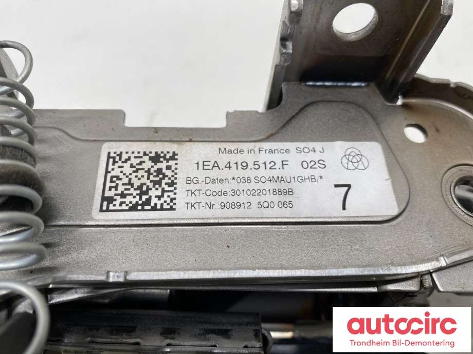 Rattaksel til VW ID.5 2022-->>  (..|1EA419512F|1EA419512G|1EA 419 512 G| 1EA 419 512 F)