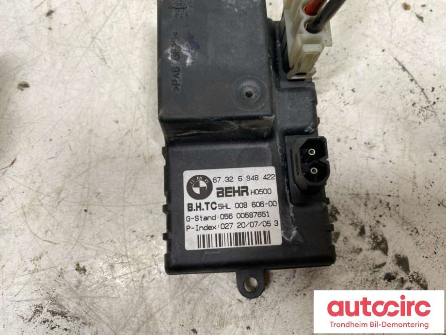 Varmeapparat motstand til BMW 5-Serie 2003-2010 (E60/E61) (E60/E61) (67636988452|67.32 6 948 422|)