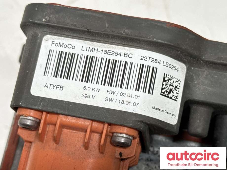 Varmeapparat PTC-heater til Ford E-Transit 2022-->>  (FOMOCO|2570715|NK41-18E264-AC|L1MH-18E254-BC)