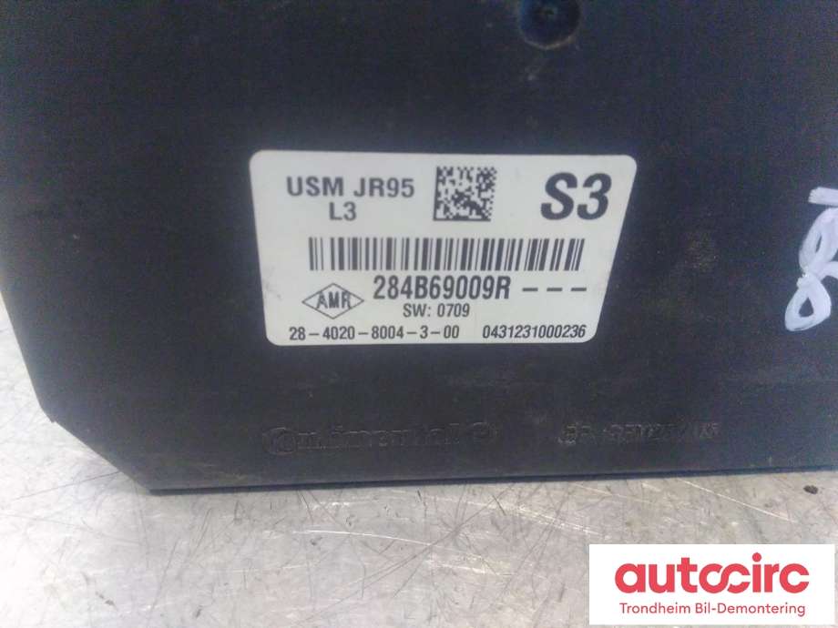 Styreenhet diverse til Renault Scenic 2009-2016 (Type III) (...|284B69009R|)