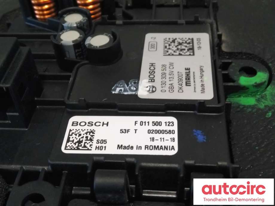 Varmeapparat motor til BMW 5-Serie 2017-->> (G30/G31) (G30/G31) (BOSCH|64116836881|0130309508|F011500123)