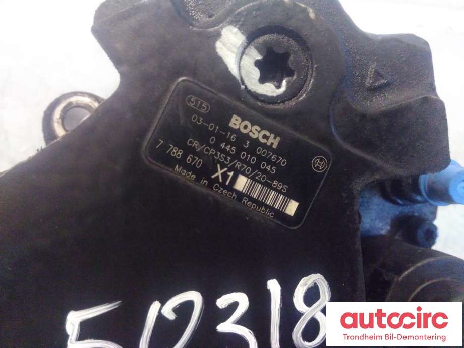 Dieselpumpe til BMW 3-Serie 1998-2005 (E46) (E46) (BOSCH|7788670|0445010045|13518511824)