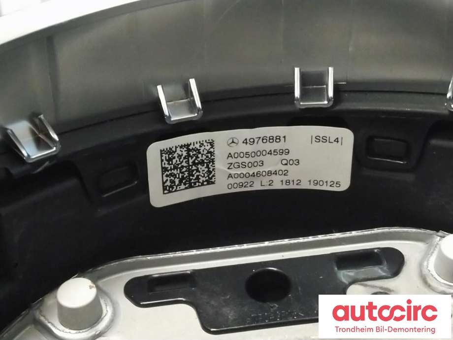Ratt til Mercedes B-Klasse 2019-->> (W247) (W247) (..|A0004608402|A 000 460 84 02|)