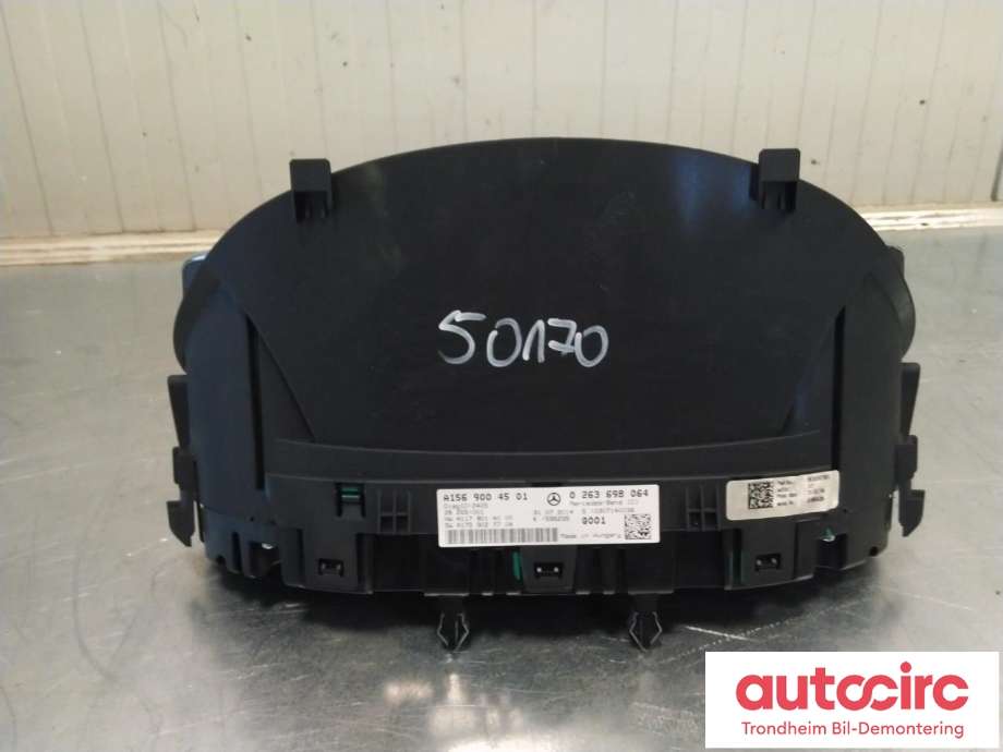 Instrumentpanel til Mercedes GLA 2014-2020 (X156) (X156) (..|A1569004501|A1569009802|)