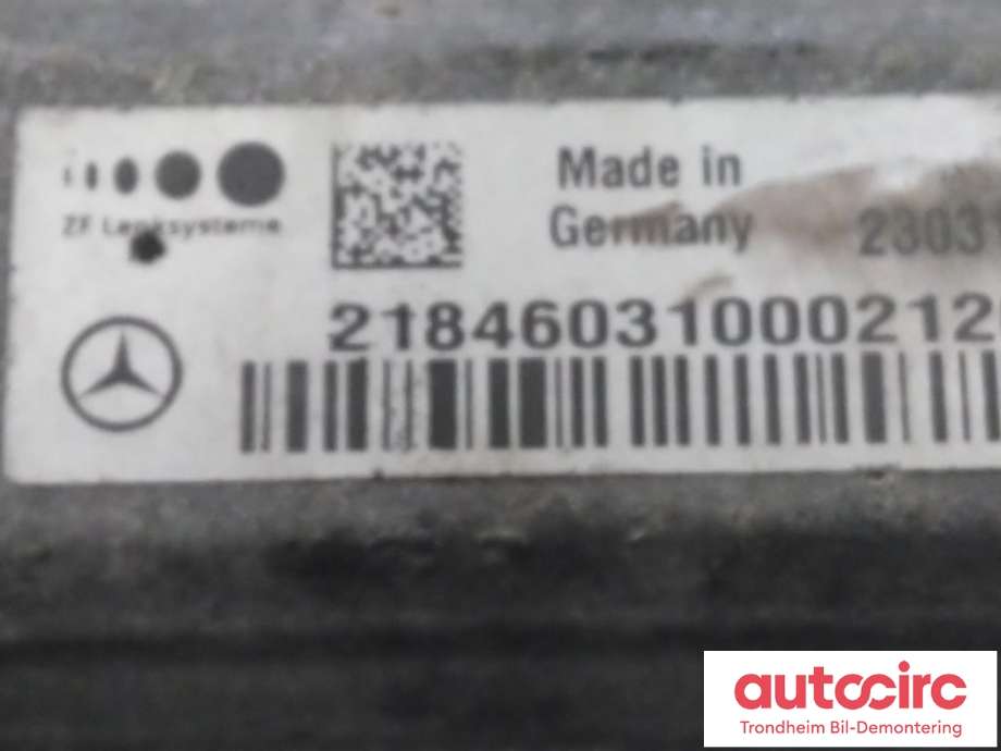 Tannstang elektrisk til Mercedes E-Klasse 2009-2013 (Fase 1) (W212) (W212) (AMG|A2184603100|A2184602700|A2184604000| A2184606100| A2184607000| A2184607300)