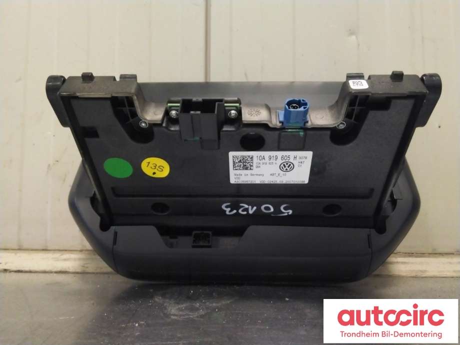 Bilstereo navigasjon skjerm til VW ID.3 2020-->>  (..|10A919605H|10A919605M|)