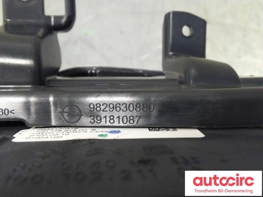 Girstang/girvelger automat til Opel Corsa-e 2019-->> (..|9829630880|39181087|)