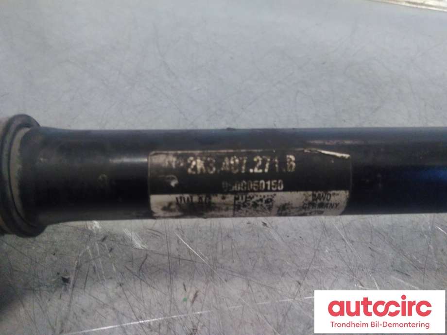 Drivaksel venstre foran, diesel/automat til VW Caddy 2010-2015 (Type III, Fase 2) (...|2K3407271B|)