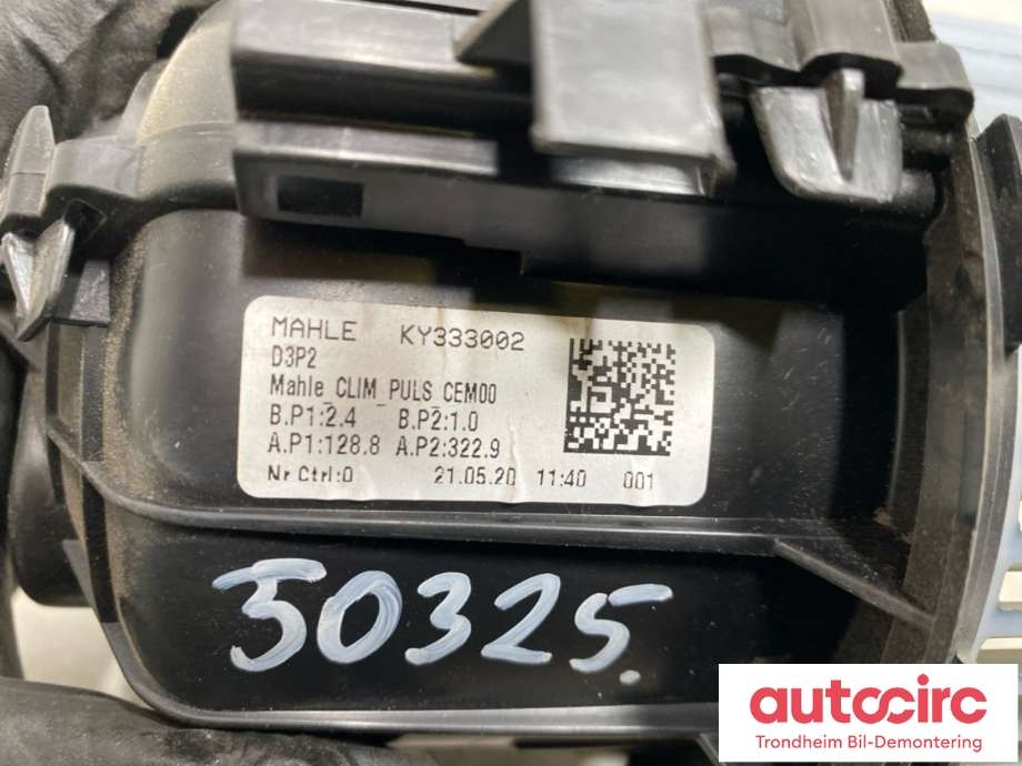 Varmeapparat motor til Peugeot e-208 2019-->> (..|9833380480|)