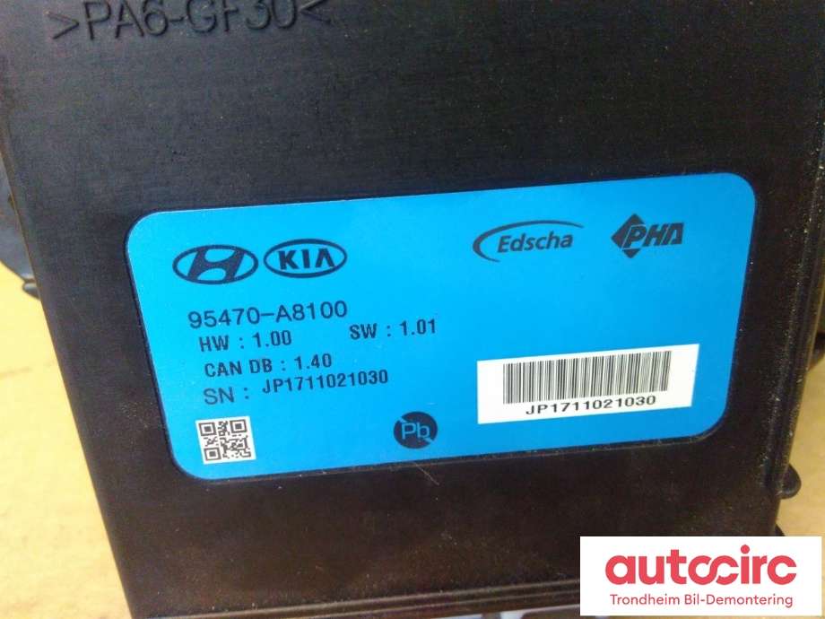 Styreenhet elektrisk bakluke til Kia Optima 2017-2020 (EDSCHA|95470-A8100|95470A8100|)
