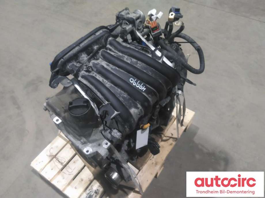 Motor bensin til Nissan Qashqai 2007-2010 (Type I, Fase 1)  (NISSAN/RENAULT|10102JD01F||HR16DE| H4M)