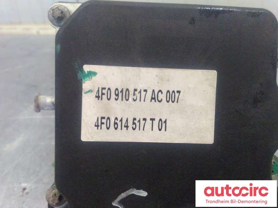 ABS sentral til Audi A6 2005-2008 (Type III, Fase 1) (C6) (C6) (..|4F0614517AB|4F0910517AC|)