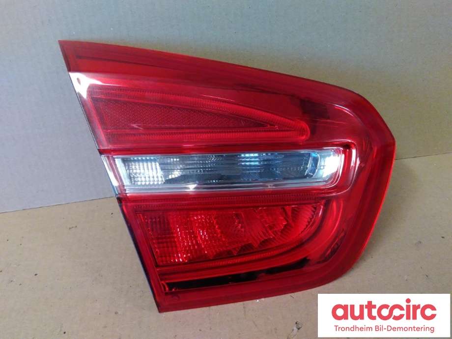 Baklykt venstre indre til Mercedes GLA 2014-2020 (X156) (X156) (..|A1569061358|A 156 906 13 58|)