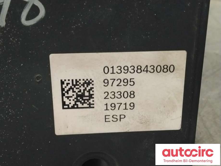 ABS sentral til Peugeot Boxer 2014-->> (Type III, Fase 2)  (..|1393843080|1673598280|1673600480| 1680922580)
