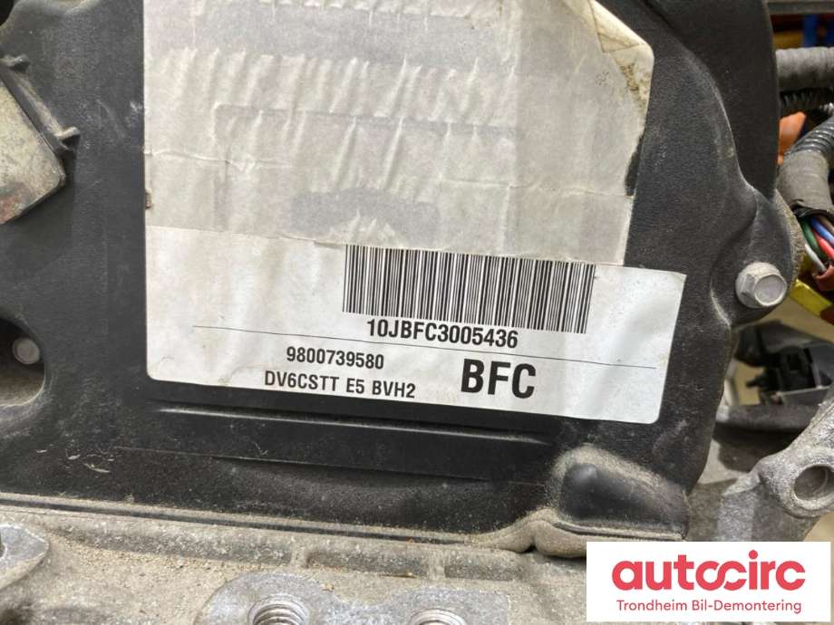 Motor diesel til Peugeot 308 2013-2021 (Type II)  (9HC|0135TQ|0139XK|0135 TQ| 0139XK)