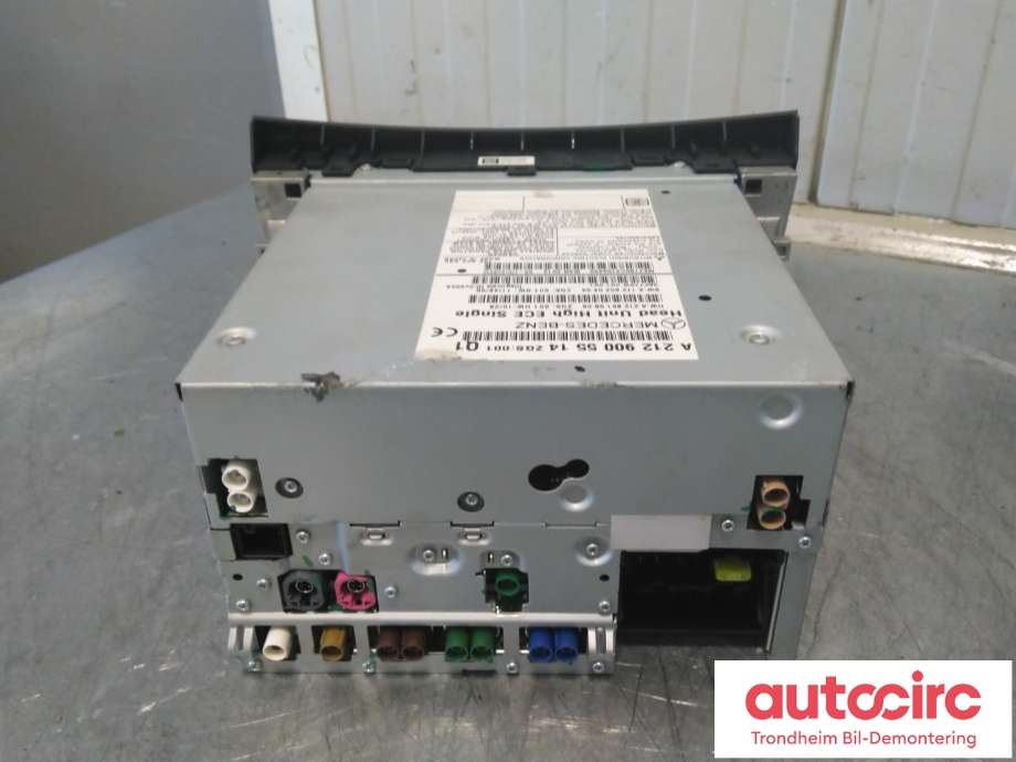 Bilstereo navigasjon til Mercedes E-Klasse 2009-2013 (Fase 1) (W212) (W212) (..|A2129005514|A2129002117|)