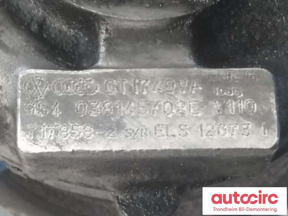 Turbo til Audi A4 2001-2004 (Type II) (B6) (B6) (GARRETT|038145702E|038145702J|038145702N| 038145702NX)