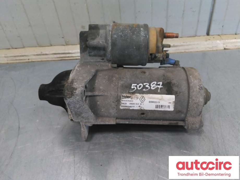 Starter diesel til Renault Master 2014-->> (Type III, Fase 2) (VALEO|233003407R|ESW22-11|233003581R)