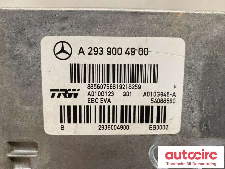 ABS sentral til Mercedes EQC 2019-->> (MERCEDES BENZ|A 293 900 68 00|A 293 900 01 01|A 293 900 49 00)