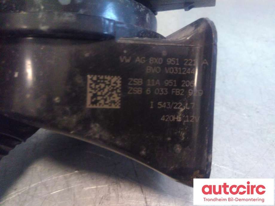 Horn/signalhorn til VW ID.5 2022-->>  (...|8X0951221A|)