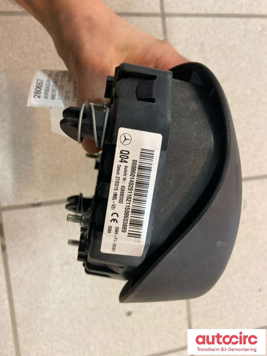 Airbag rattpute til Mercedes Vito 2014-->> (W447) (W447) (AUTOLIV|A0008601402|)