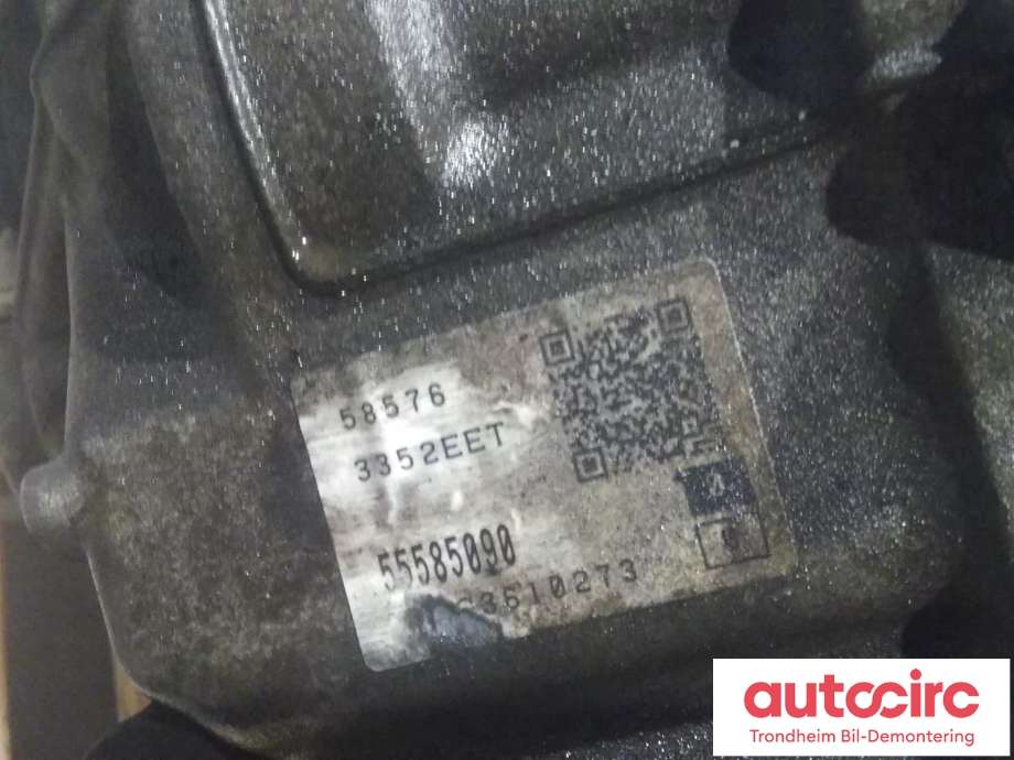 Girkasse 4WD hovedkasse til Opel Insignia A 2009-2014  (GM|55585090|95512858|)