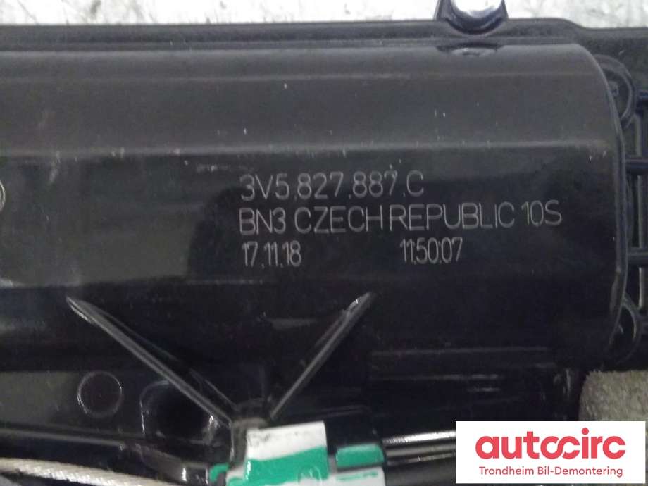 Baklukeåpner motor til Audi e-tron 2018-->>  (VW-AG|3V5827887C|3V5 827 887 C|)