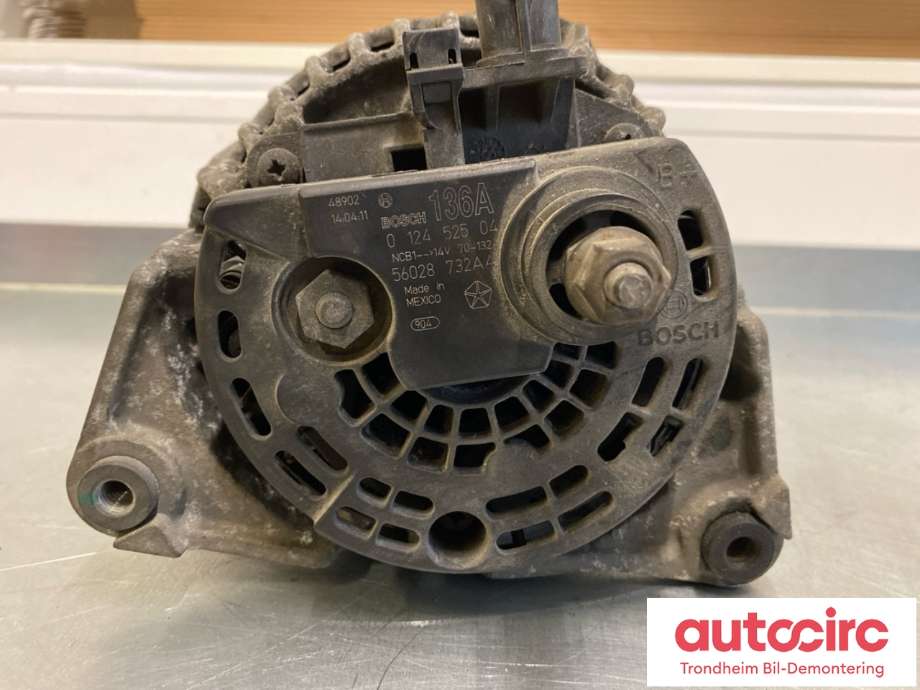 Dynamo diesel til Dodge Ram 2003-2008 (Type III)  (4801 475AA|R4801 475AA|)