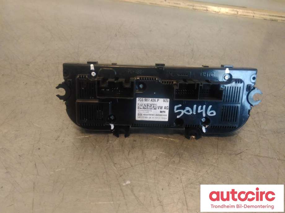 Varmeapparat betjening til VW Crafter 2016-->> (Type II) (BHTC|7C0907426P|)