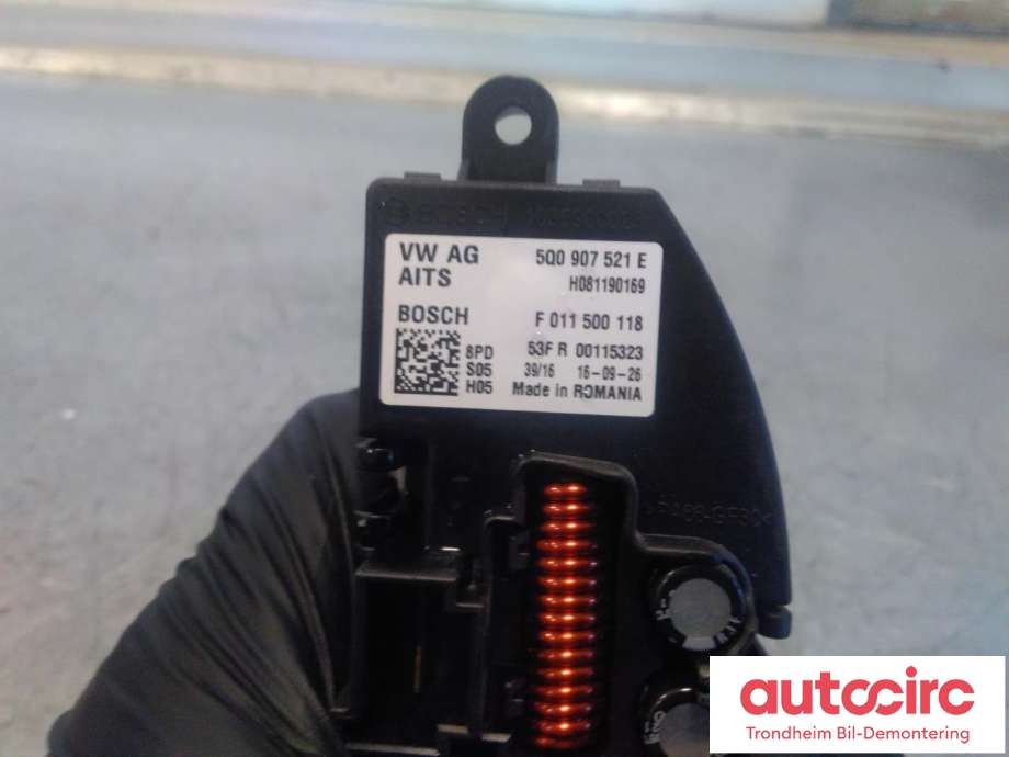 Varmeapparat motstand til VW Crafter 2016-->> (Type II)  (BAK|5Q0907521E|)