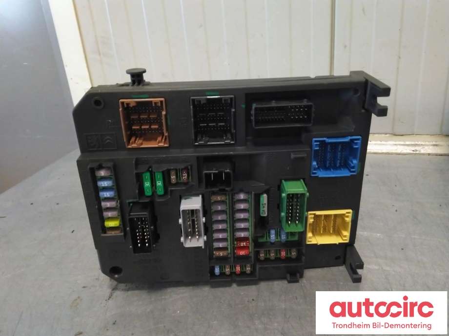 Sikringsboks til Peugeot 508 2014-2018 (Type I, Fase 2)  (CONTINENTAL|9664992380|1608181180|)