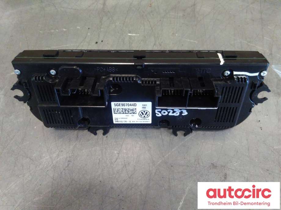 Varmeapparat betjening til VW Passat 2015-2019 (Fase 1) (B8) (B8) (BHTC|5GE907044D|5GE907044AK|)