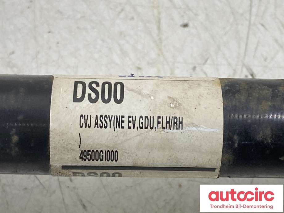 Drivaksel høyre foran, elbil til Hyundai Ioniq 5 2021-->> (..|49500GI000|49500-GI000|)