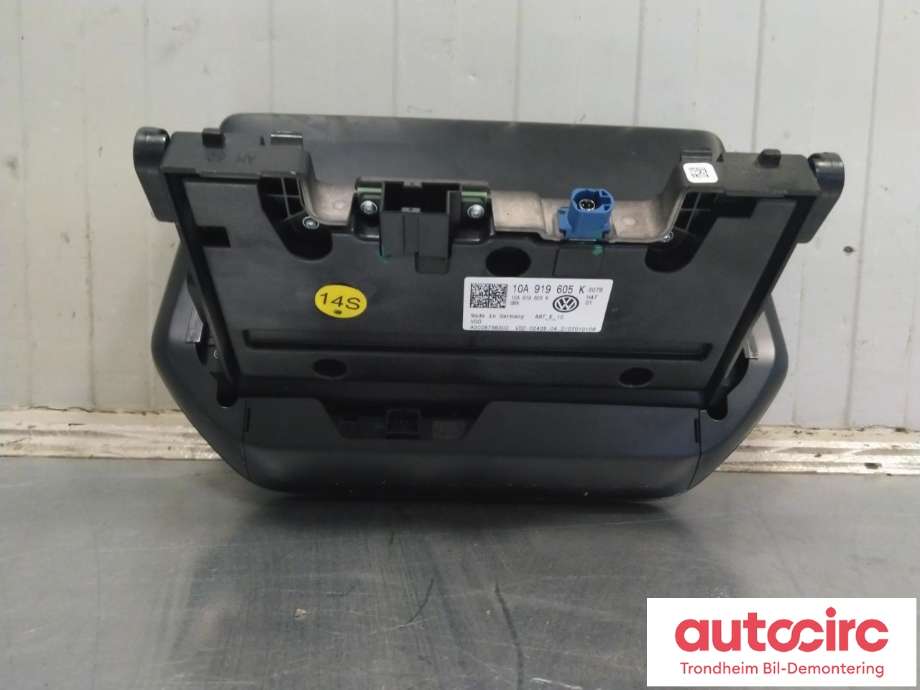 Bilstereo navigasjon skjerm til VW ID.4 2020-->>  (..|10A919605K|10A 919 605 K|)
