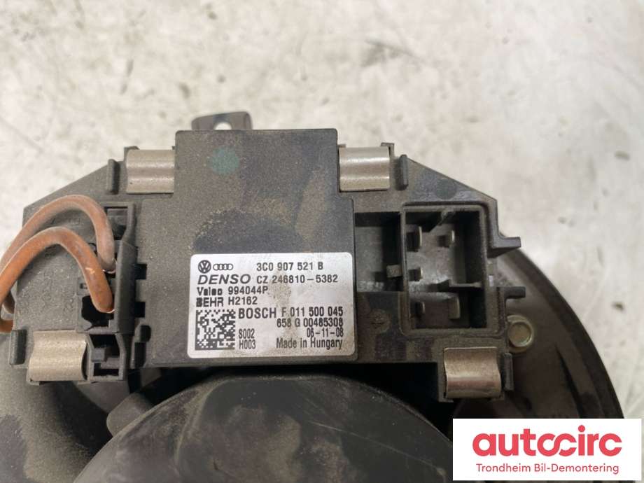Varmeapparat motor til VW Touran 2007-2010 (Type I, Fase 2) (VALEO|1K1 820 015 F|1K1 820 015|)