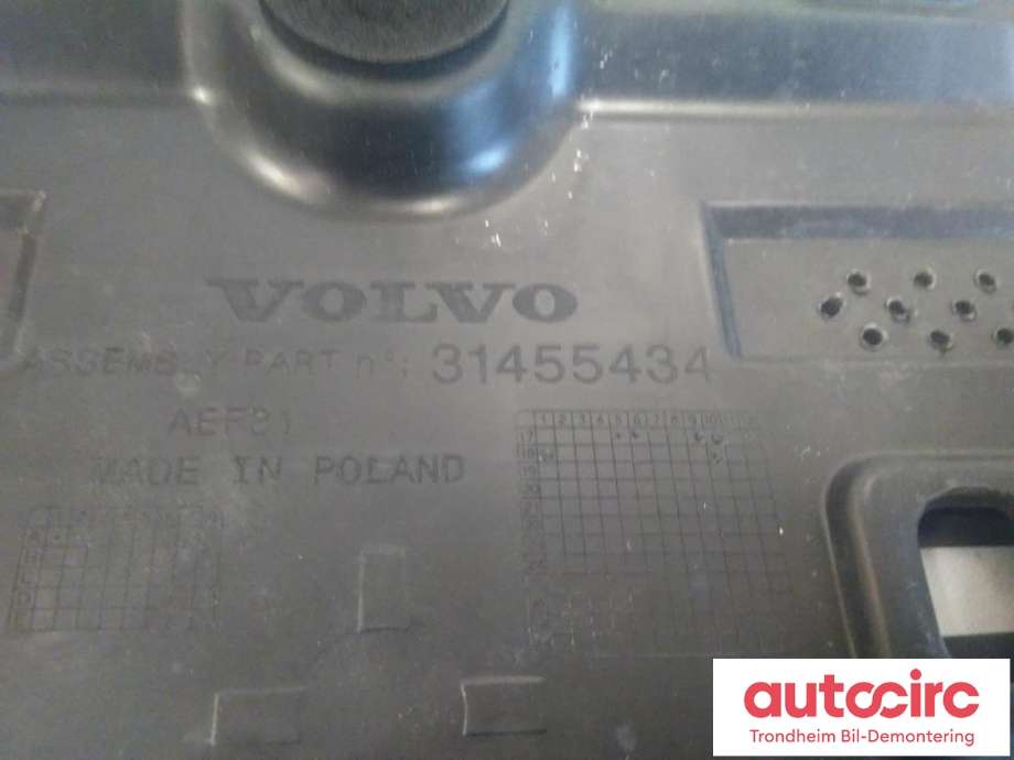 Spoiler bakluke til Volvo V60 / V60 CC 2018-->> (Type II)  (VOLVO|31455434|40005770|)