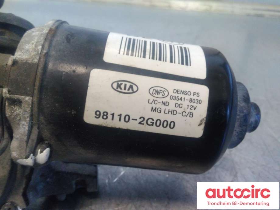 Viskermotor frontrute til Kia Magentis 2006-2008 (Type II)  (...|981102G000|98110-2G000|)