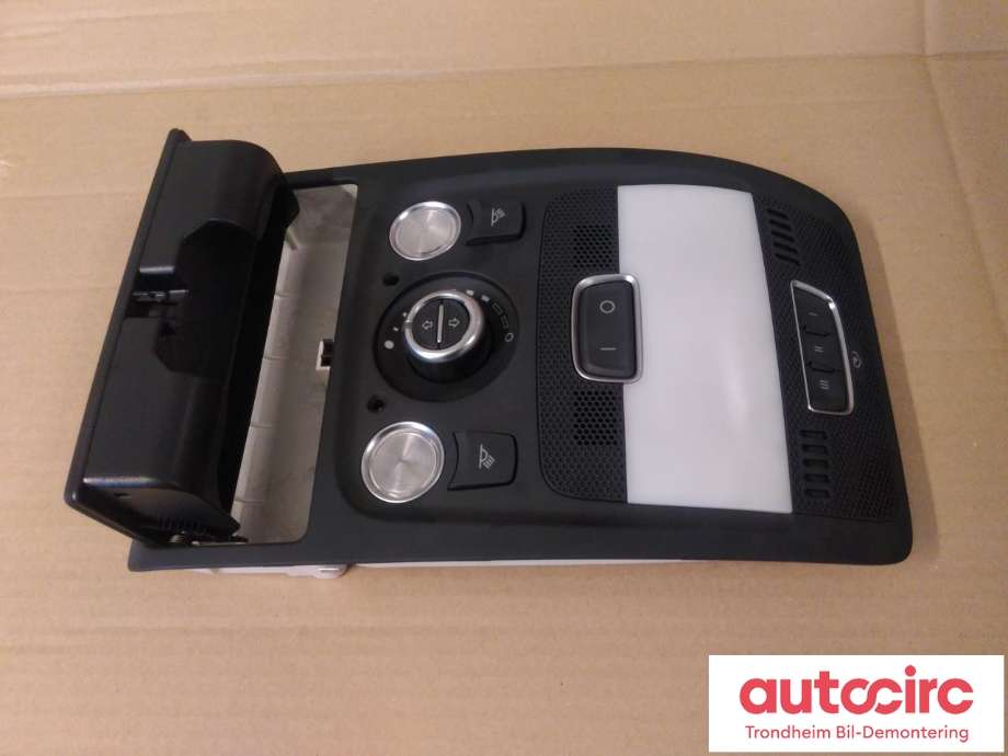 Taklyspanel til Audi A4 2007-2014 (Type IV) (B8) (B8) (FOR BIL MED SOLTAK|8T0947135BM|8T0947140|8T09471406PS| 8T0947135BM6PS| 8T0 947 140| 8T0 947 140 6PS| 8T0 947 135 BM 6PS)