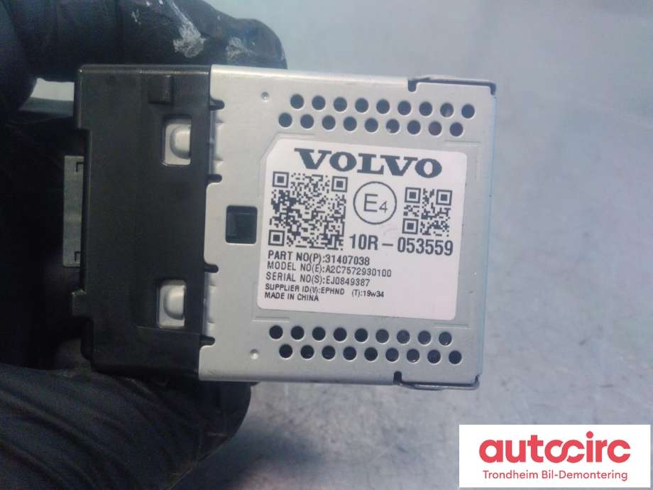 Bilstereo diverse til Volvo V60 / V60 CC 2018-->> (Type II)  (...|31407038|)