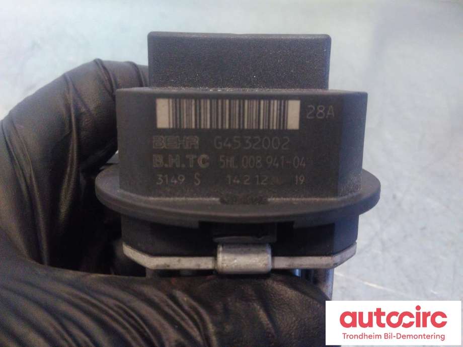 Varmeapparat motstand til VW Crafter 2011-2016 (Type I, Fase 2)  (BHTC|5HL008941|2E0820521|)