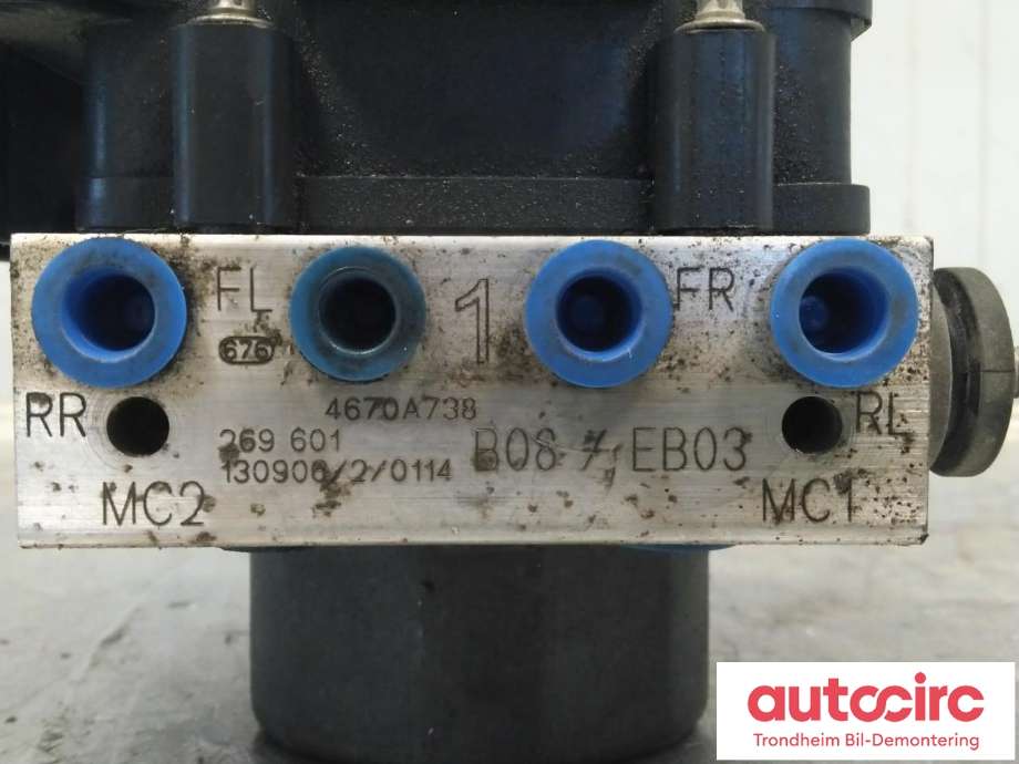 ABS sentral til Mitsubishi Space Star 2013-->> (Type II)  (BOSCH|4670A738|4670A740|0265243048)